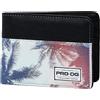PRO-DG PRODG Palmtree-Portafoglio Freestyle, Turchese, 12 x 8.5 cm