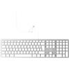 Mobility Lab Mac Design Touche Tastiera per MacOS, AZERTY, Bianco
