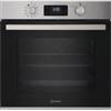 Indesit PRONTA CONSEGNA - SPEDIZIONE IMMEDIATA Indesit IO K78P X Forno da Incasso Multifunzione Elettrico 60 cm Pirolitico Dual Clean Classe A++ Finitura Inox