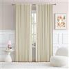DUALIFE Tende oscuranti plissettate con linguetta posteriore, per camera da letto, sala da pranzo, patio, porte scorrevoli in vetro, tende per soggiorno (180 x 213 cm, 2 pannelli)