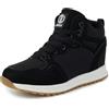 GURGER Sneakers con Zeppa Donna Scarpe da Ginnastica Basse Sportive Fitness Tacco Zeppa 6 CM Nero 36