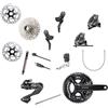 Shimano Kit freno a disco Shimano 105 r7170 di2 2x12v. anteriore 1000mm nero