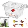Generico Case di allevamento d'acquario - Nursery a fluviazione per pesci per bambini, camera di isolamento per tetras | Scatola di vivaio di pesce trasparente per l'acclimatazione Fry Recovery Separat