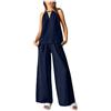 HEONSATI Tuta Donna Estiva Due Pezzi Elegante Completo Leggeri Casual Oversize Tute Shirt e Pantalone a Gamba Larga Completi Cotone Lino da Spiaggia Sportiva Elastica Set di Cotone e Lino da Casa Taglie Forti