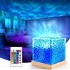 BIRBANN Proiettore Aurora Boreale, Luce Notturna Bambini 16 Lampade A Onde D'acqua A Colori Sfumati (con Telecomando) Per Camerette, Camere Per Bambini, Feste, Bar, Sale Giochi