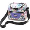 SAMERIO Piccola Borse Porta Alimenti Borsa Termica 7L Isolante Borsa Portapranzo per Uomo/Donna Merenda Borsa Frigo per Ufficio Viaggio Scuola Bivacco Picnic
