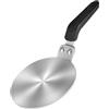 Generico Adattatore Induzione, Piastra Adattatrice Per Induzione, Diffusore Calore Acciaio Inox - Distribuzione Uniforme Per Pentole Tradizionali Su Piani (13/20cm)