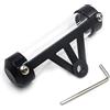 Ulable Motocicletta di tubo cilindrico tubo Portabollo Sporting Goods impermeabile sicuro cilindrico di nero