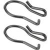 ECSiNG 2 pz valvola di controllo elettronica valvola di scarico attuatore clip molla fissa arco morsetto 18307620323 compatibile con BMW Serie 2/3 X5 X6 I8