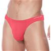 ZUOLAIYIN String Tanga da Uomo Uomini Strings Slip da Uomo Slip Sexy per Uomo G-String Grande Protuberanza Nuovo Bambù Nero Rosso, M