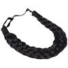 TOECWEGR Fascia per capelli intrecciata, 5 fili, fascia elastica classica, per capelli, accessorio di bellezza da donna (treccia a cinque filiB02)