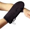 riijk Guanto abbronzante per crema autoabbronzante, a doppia faccia, con velluto molto morbido, applicatore lavabile, guanto applicatore per viso e corpo