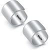 CHIC & ARTSY Orecchini a polsino in argento Sterling 925, non forati, finti orecchini per cartilagine elica, vari stili, orecchini a conchiglia, gioielli raffinati per donne e uomini, Argento