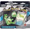 Cartemagic Pokemon Luce Nera collezione speciale con adesivi Solosis, Duosion e Reuniclus versione Italiano