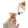 iwoohome Set di campane tibetane per meditazione fatta a mano, per yoga, meditazione, consapevolezza, guarigione e bilanciamento dei chakra