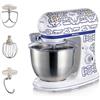 Ariete 1588 Impastatrice Capri, Planetaria, 7 velocità, 2400 Watt, 5,5 litri, Tazza Acciaio Inox