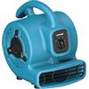 XPower P-80A Mighty Centrifugal Air Mover, Carpet Dryer, Floor Fan, Blower, Stackable, Daisy Chain, for Water Damage Restoration, Janitorial, Plumbing, Home Use