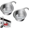 Xiuyer Scolapasta da Lavello, Scolapasta, 2 pezzi Swan Shape Stainless Steel Sink Strainer, Filtro per Lavello Angolare, Removable Kitchen Colander, per Filtrare i Rifiuti Della Cucina e Lavare Frutta