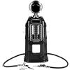 Tiiyee Distributore di birra, doppie pistole Pompa di benzina Macchina per liquori Sparatutto per alcol Distributore di bevande per vino Butler Tool Bar Accessori per bar di casa 1000cc(Nero)