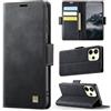 Teeirllim Custodia per Xiaomi Redmi Note 14 4G (Non per 5G), Blocco RFID PU Pelle Portafoglio Flip Case, Carta Fessura, Funzione Supporto, Antiurto Case Cover per Redmi Note 14 4G - Nero