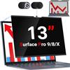 ZOEGAA Filtro Privacy da 13 pollici per Surface, Schermo Protettivo Magnetico Rimovibile per Surface Pro 8/9/11