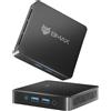 BMAX Mini PC 12th Ιntel Alder Lake Ν95(fino a 3,4 GHz),12GB LPDDR5 256GB SSD Mini Computer, Doppia Gigabit Ethernet/Dual Display HDMI/BT 5.0/2.4+5G WiFi/Office Desktop PC