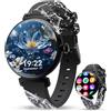 OUKITEL Orologio intelligente da donna con chiamata 5.3, Smartwatch da donna con monitoraggio del periodo, 100+ modalità sport, cardiofrequenzimetro, SpO2, monitor sonno, pedometro per Android iOS
