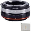 PHOLSY NG-Z Adattatore Lente FTZ con Ghiera Diaframma Compatibile con Obiettivi Nikkor F (G) e Corpo Fotocamera Nikon Z, Z fc, Z30, Z9, Z8, Z6 II, Z7 II, Z6, Z7, Z5, Z50, Nikkor F-Z