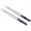 erofa 2 PZ Jinhao 10 Penna Stilografica Iridium in Acciaio Inossidabile con Sezione Punta Extra Fine e Fine per Sostituzione con Convertitore d'Inchiostro da 5,5 mm di Diametro