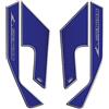 IRIDEA DESIGN Adesivi 3D copristeli blu 3D resinato compatibile con YAMAHA XT ZE SUPER TENERE 1200 2018-2020