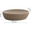 Gedy Portasapone Gedy in ceramica tortora | Marika