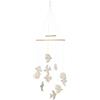 Ferm Living - Gioco sospeso per bebè Swif Bird - Bianco - Poliestere riciclato