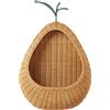Ferm Living - Portaoggetti da parete Apple - Beige - Midollino