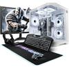 Vibox I-519 PC Gaming Fisso Completo - 22 Monitor - Ryzen 3 3200G 4,0GHz - Radeon Vega 8 - 16GB RAM - 1TB NVMe SSD - Linux OS - WiFi - Bianco