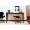 PIB Consolle in noce marrone, stile scandinavo, 120x50x75 cm, design sobrio per ambiente moderno