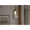 PIB Lampada a sospensione specchio in vetro, stile scandinavo, 17x17x40 cm, design neo-retro elegante