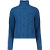 EMME MARELLA MAGLIONE LUPETTO TRECCIA MISTO LANA SPIANO DONNA