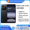 Xiaomi Versione globale Xiaomi Redmi Note 14 4G NFC Smartphone MediaTek Helio G99-Ultra 108MP AI Camera 6.67 "120Hz Display 5500mAh - Blu