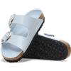 Birkenstock Ciabatta Arizona Big Buckle Baby Blue High Shine Narrow Fit