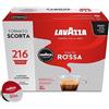 Lavazza Qualità Rossa 216 pz Capsule originali caffè per macchine da caffe a Modo Mio