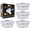CLAR - Lampadine GU10 LED, Faretti GU10, GU10 LED 4000K 7W (Pack 20)