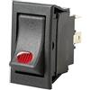 Lampa 45553 Interruttore con Spia a LED - 12/24V - 20A
