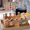 Set di Blocchi di Legno per L'allenamento Sensoriale Dei Bambini
