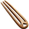 OSALADI Francese Tre Denti Clip Di Forcella Per Capelli Forcella In Legno Pettine Laterale Per Capelli Mollette Per Capelli