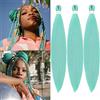 YDDM Capelli Per Treccine Africane Verde Menta Extension Treccine Texture Yaki Easy Install per Principianti 26 Pollici 3 Pezzi Capelli Leggeri e Naturali per Box Braids, Twist e Crochet
