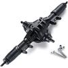 ZHRCFUN Asse completo RC per asse centrale Axial SCX10 1/10 RC Crawler RC | Asse anteriore centrale posteriore per 1/10 RC Crawler Axial SCX10