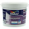 Dulux Biancorapido Pittura per Interni a Mano Unica Bianco Coprente per Camere Soggiorni, 10 Litri, Bianco, 10L