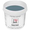 I LOVE paint I LOVE CHALK PAINT Colore Oceano 4 Litri - Senza Carteggiare Colora Mobili, Pareti e Oggetti - Senza solventi e formaldeide - Inodore a base di acqua