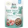 BRIT Care Raw Treat Freeze Dried Urinary Cat 40 g Bocconcini liofilizzati di pollo e tacchino con probiotici per gatti