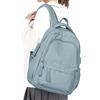 WEPLAN Zaino da Scuola Superiore Zaino Università Donna Zainetto Zaini Scuola Media Ragazza Ragazzo College Backpack School Impermeabile Zaini Casual Lavoro Donna,Azzurro Chiaro